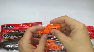 Распаковка посылки с силиконом Bait Breath по заказу Fmagazin