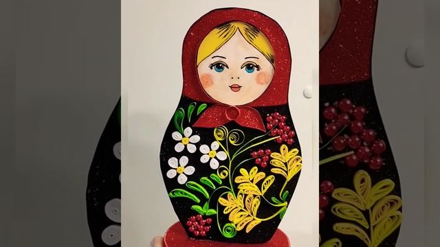 Русская матрёшка своими руками