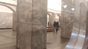 Метро Санкт-Петербурга. Участок Технологический институт - Нарвская на метропоезде Ема-502