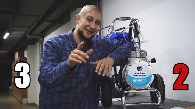 Поршневой окрасочный аппарат IMPAKT 595А против мембранного DinoPower 629!