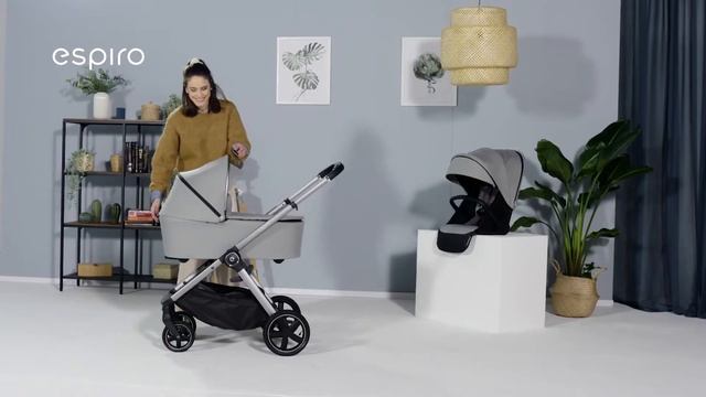 Espiro Only - облегчённая коляска 2 в 1 с реверсивным сиденьем