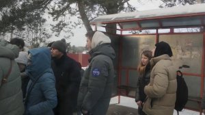 Из окна автобуса. Маршрут #141 Каменногорск - Выборг