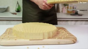 Lego Strawberry Double Layer Cake  /  Stop Motion Cooking ＆ ASMR