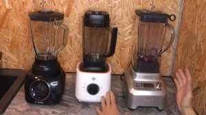 Сравнение трёх блендеров Bosch MMB43G2B, L'equip BS5, и BORK B802