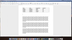 How to convert TEXT into table in MS Word ¦ How to change table to text in Word