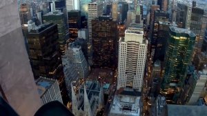 Нью-Йорк с высоты птичьего полета. Рокфеллер центр.