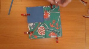 Простая прихватка, сшитая необычным способом