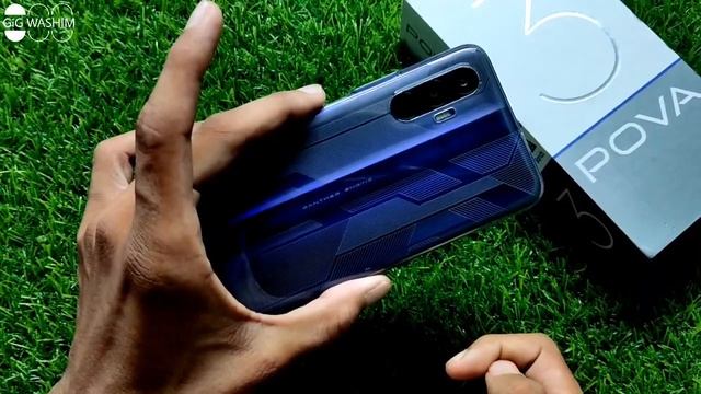 Tecno Pova 3 unboxing & Free Fire Max test? Gaming light? 7k mAh?price ₹11250...