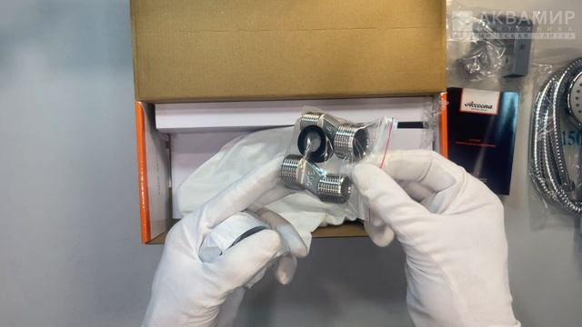 Смеситель для ванны 350 хром H125 Accoona A71125 смотреть онлайн