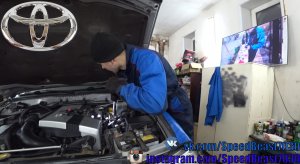Замена выпускных коллекторов на Toyota Land Cruiser 100 с двигателем 2UZ-FE  Часть 2... ?