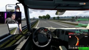 БРАТИШКИН, ЛИКС, МАЗЕЛЛОВ, ПЯТЕРКА И РАЗДВА ИГРАЮТ В EURO TRACK SIMULATOR 2 | ЗАПИСЬ СТРИМА
