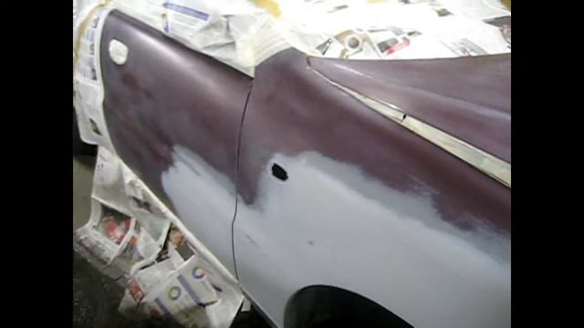 покраска авто в гараже