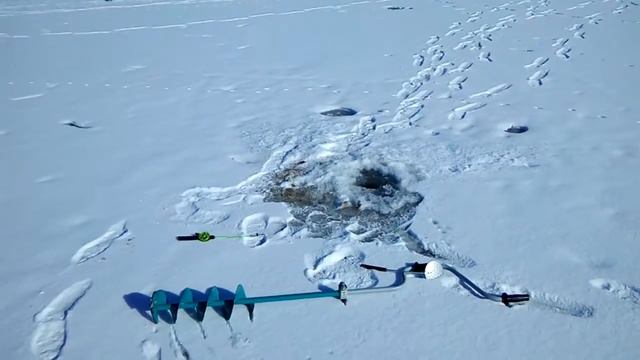 Зимняя рыбалка в Астраханской области. с.Тумак Ловим окуня. смотреть онлайн