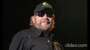 Hank Williams Jr - Honky Tonk Blues (live, acoustic guitar)