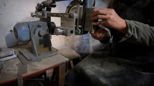 Бруски стабилизированного дерева для рукоятей ножей. До и после шлифовки.