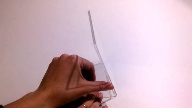 Подставка настольная вертикальная из акрила ACR-LEAF-V смотреть онлайн