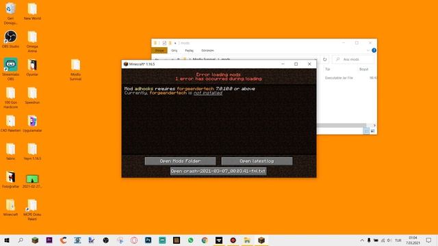 Minecraft Mod Nasıl Kurulur ? | EN KOLAY ŞEKİLDE!! смотреть онлайн