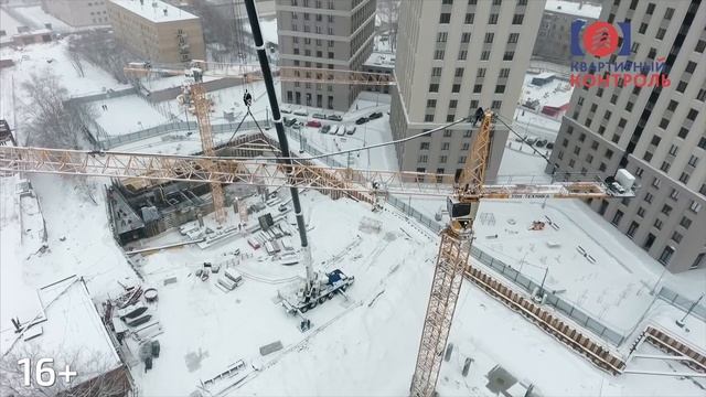 ЖК Октябрьское поле в Щукино. Вторая очередь - динамика, измеряем радиацию. Квартирный Контроль