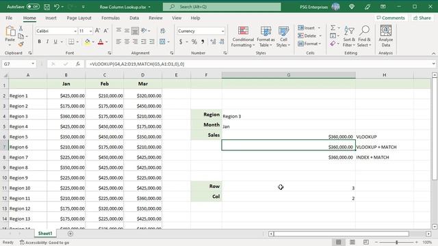 Two way lookup using VLOOKUP and MATCH in Excel - Office 365 смотреть онлайн