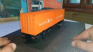 маз 6422 с полуприцепом маз 938920 (контейнеровоз)