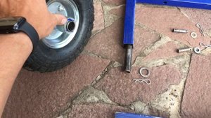 Тележка для лодочного мотора Sea Pro 15T (9.9) - РАЗМЕРЫ