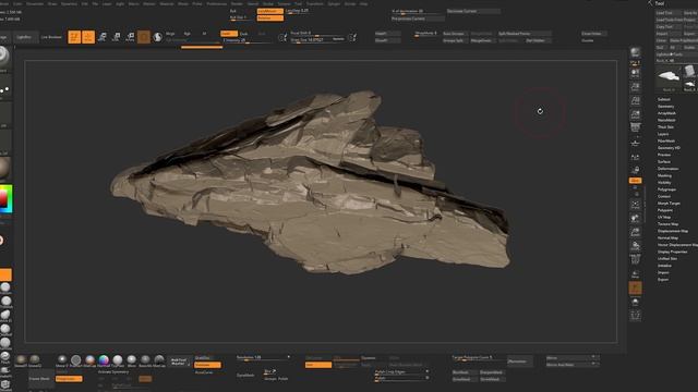 zBrush Урок 80. Исправляем прозрачность объекта в zBrush. Polygons Flip.