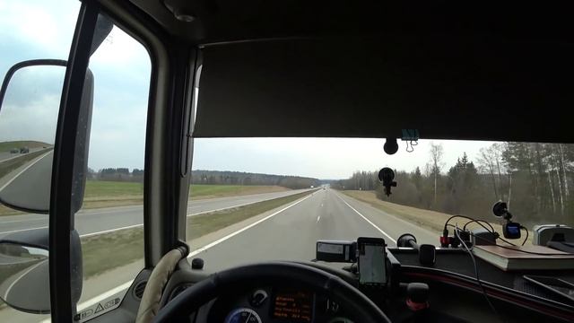 Дальнобой. Авария на трассе, закрыли дорогу, что делать? Немецкий Датчик колейки. смотреть онлайн