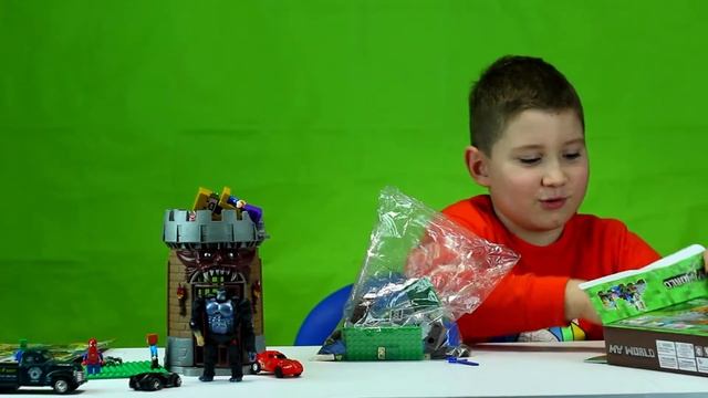 ЛЕГО МАЙНКРАФТ КОНСТРУКТОР ДЛЯ СУПЕРМАРИКА смотреть онлайн