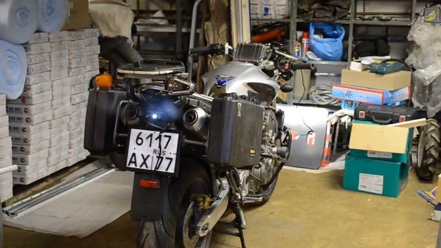 CB900F, самодельный светодиодный поворотник (с освещением) смотреть онлайн