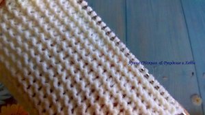 Близка к идеалу! Способ вязания красивой платочной вязки спицами - петельки получаются более ровные!