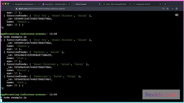 chain search query helpers toN narrow searchresults | Mongodb full course | #revildo_code