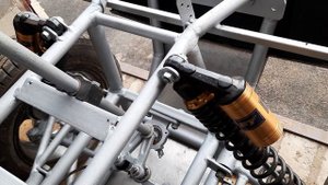 Электрический квадроцикл на моторколесах