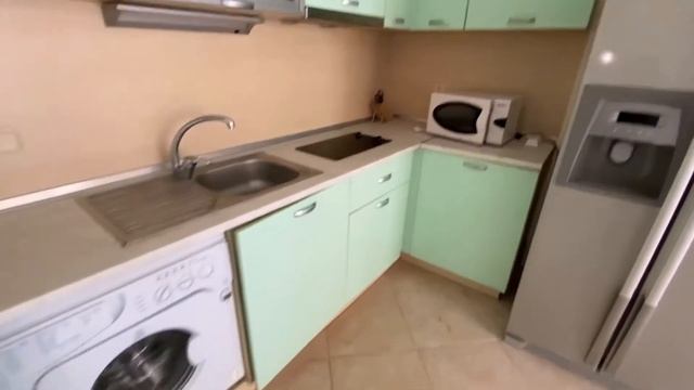 Продается меблированная двухспальная квартира с видом на море в Милия гранд Ризорт Ахелой Болгария