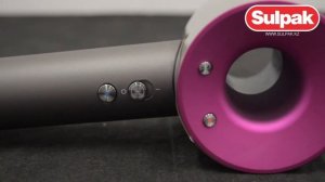 Фен Dyson HD01 Supersonic с набором фирменных расчесок распаковка (www.sulpak.kz)