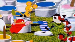 Кротик художник