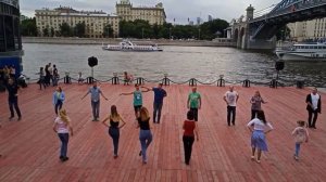 Кадриль в парке Горького