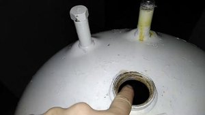 ДУШ ИЗ СТАРОГО ВОДОНАГРЕВАТЕЛЬ( САМОДЕЛКА)