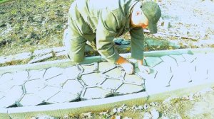 Садовая дорожка. Часть 5. Снимаем форму.