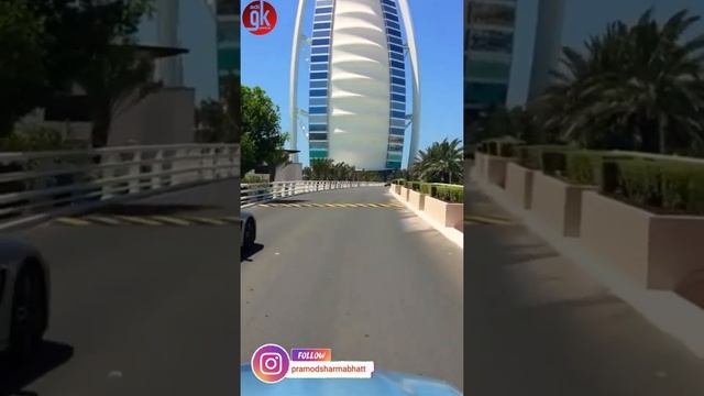 DUBAI | BURJ AL ARAB 2021| ONE & ONLY 7 STAR HOTEL (SUBSCRIBE) #Shorts