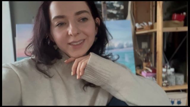 НЕПРОСТОЙ ЗАКАЗ | Создаю две картины с морем смотреть онлайн