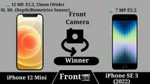 Apple iPhone SE 3 (2022) vs Apple iPhone 12 Mini