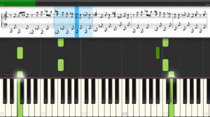 Комбинация - Вишневая девятка (ноты и аккорды) как научиться играть на пианино самостоятельно легко