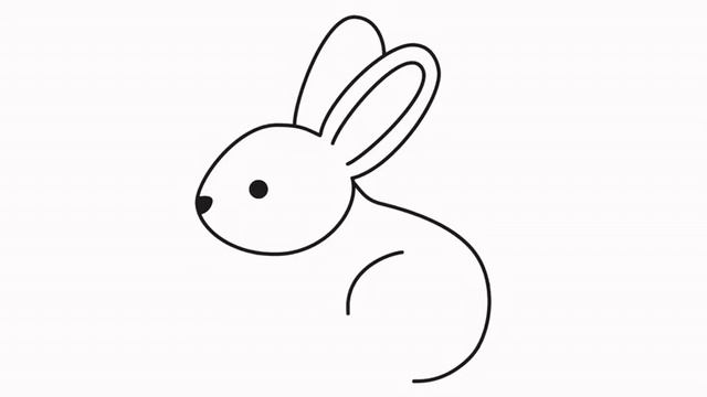 как нарисовать how to draw малюнок picture рисунок bunny зайчик заец смотреть онлайн