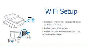 How to Setup WiFi on HP Tank 500, 600 Printer Using 123.hp.com/setup