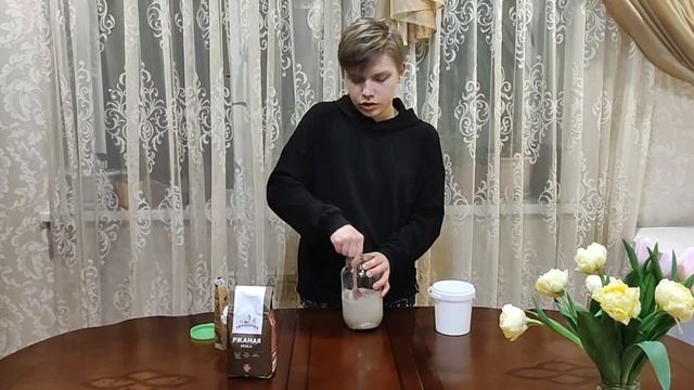 Закваска на бездрожжевой хлеб.