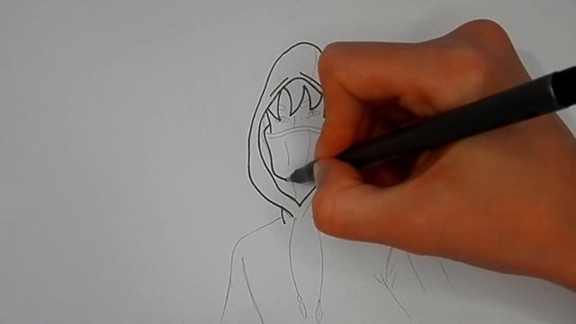 Как нарисовать АРТ ПАРЕНЬ В МАСКЕ/1103/How to draw a GUY in a MASK смотреть онлайн