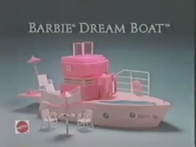 1994 Реклама Лодки Мечты куклы Барби Маттел Barbie Dream Boat