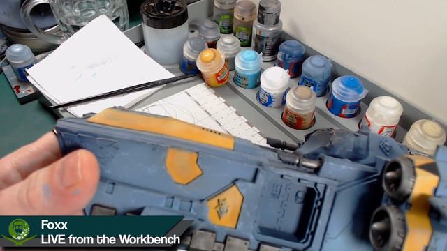 Warhammer 40K Space Wolves Stormwolf (Part 6): Weathering Live Stream смотреть онлайн