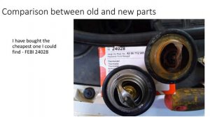 Renault Scenic 2.0 pertol F4R thermostat and heat sender unit replacement, air pocket removal