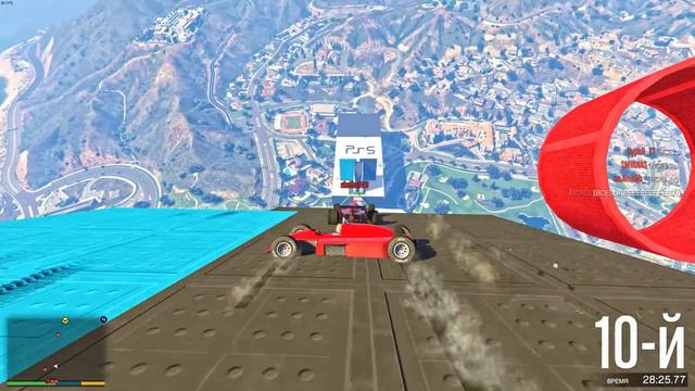 СПУСК НА ТАНКЕ В НОВЫЙ PS5! ТОЛЬКО 1% ЛЮДЕЙ МОГУТ СПУСТИТЬСЯ ЗДЕСЬ В GTA 5 ONLINE смотреть онлайн